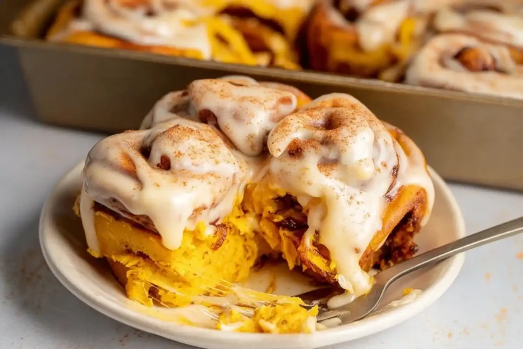 Pumpkin Cinnamon Rolls