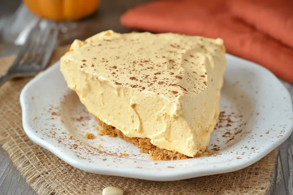 Pumpkin Fluff Pie
