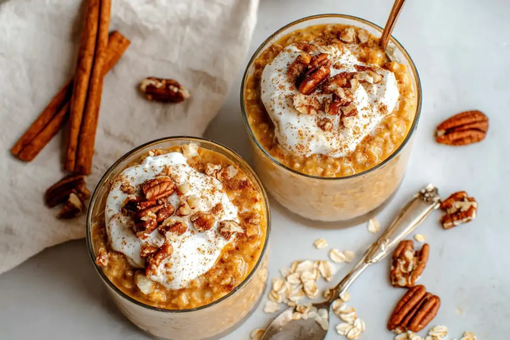 Pumpkin Pie Overnight Oats