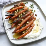 Roasted Carrots with Whipped Ricotta and Hot Honey