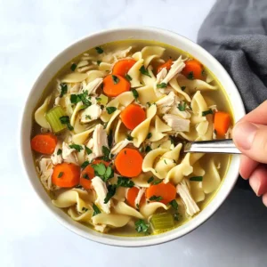 Slow Cooker Chicken Noodle Soup