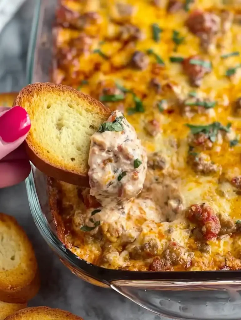 Spicy Italian Sausage Dip