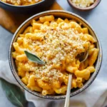 Stovetop Pumpkin Mac and Cheese