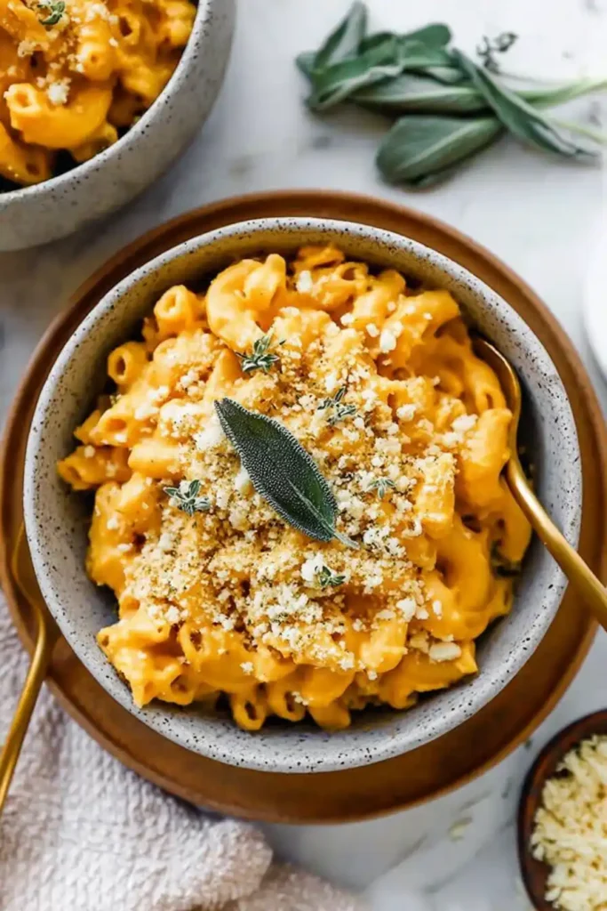 Stovetop Pumpkin Mac and Cheese