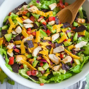 Tex-Mex Chopped Chicken Salad