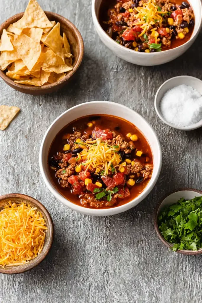 Turkey Taco Soup