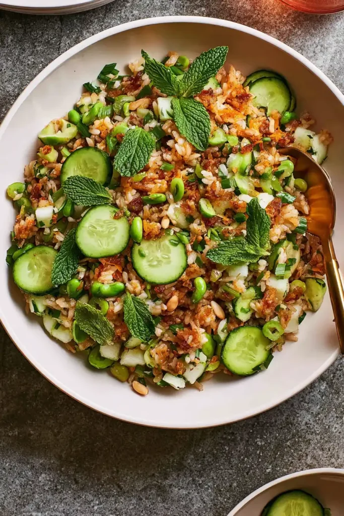 Crispy Rice Salad