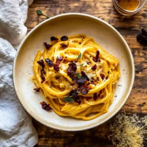 Butternut Squash Pasta Carbonara