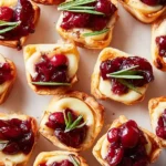Cranberry Brie Bites