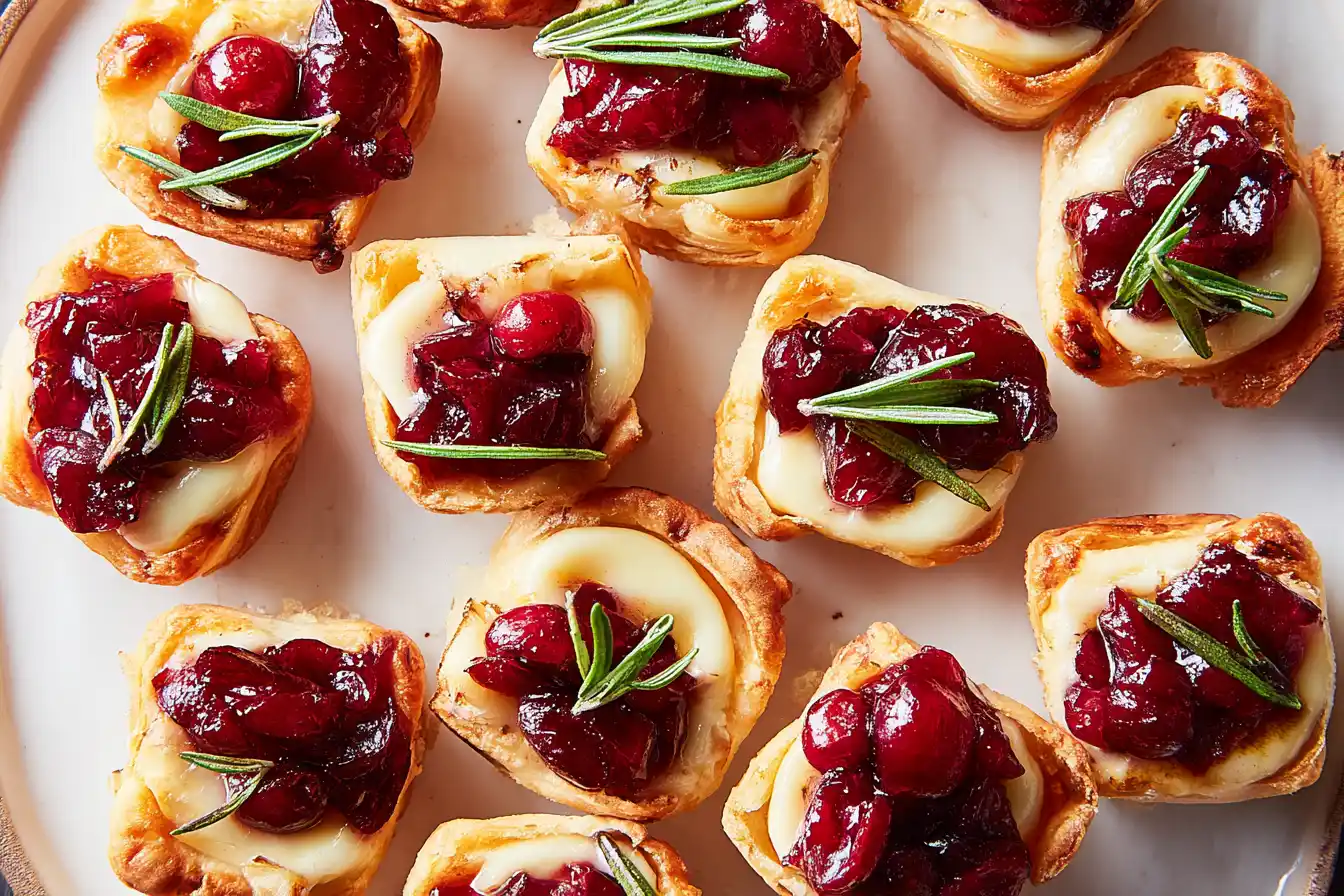 Cranberry Brie Bites