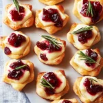 Cranberry Brie Bites