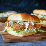 Crispy Chicken Caesar Sandwich