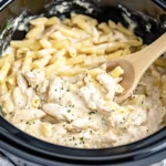 Crockpot Chicken Alfredo
