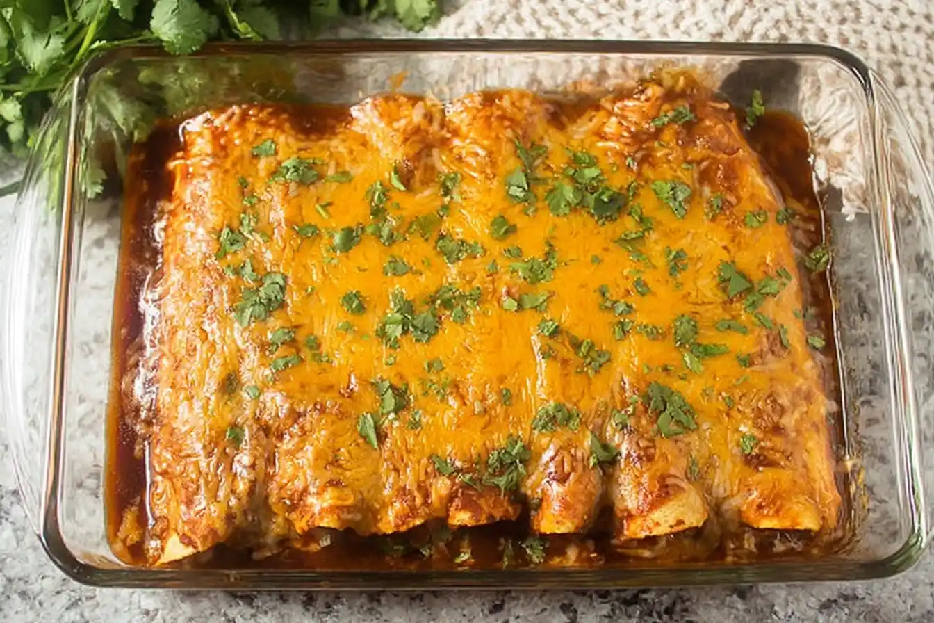 Ground Beef Enchiladas