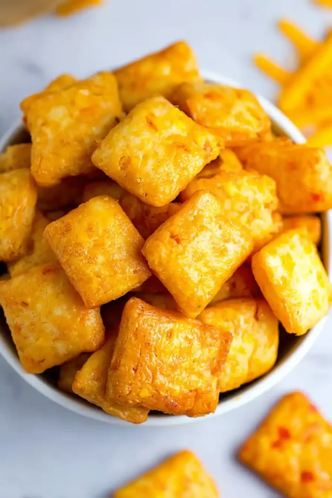 Homemade Cheese Crackers