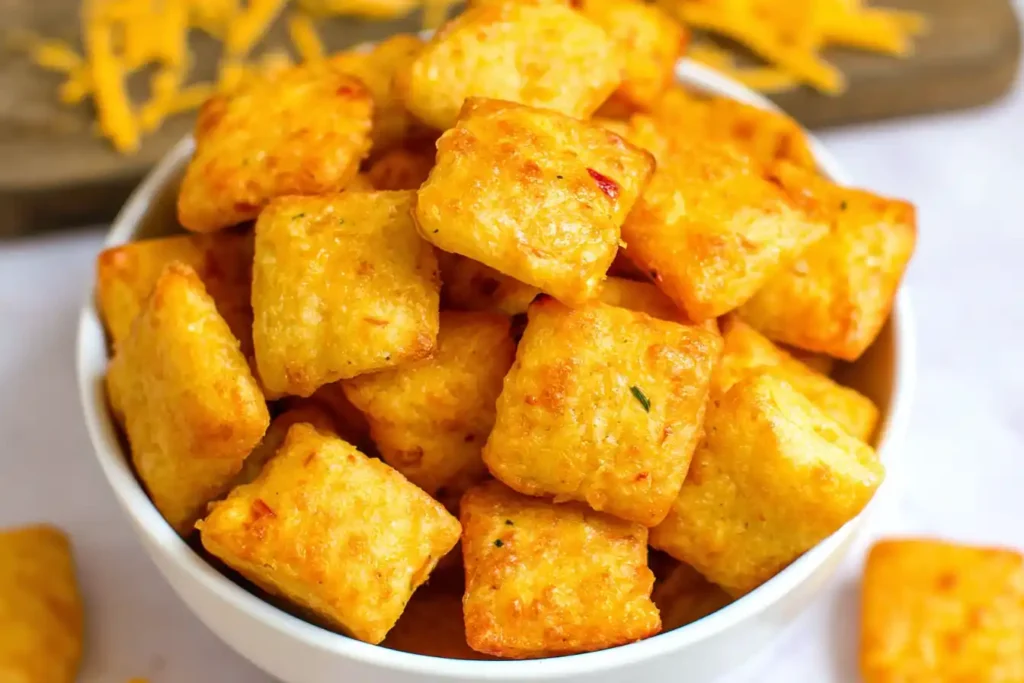 Homemade Cheese Crackers