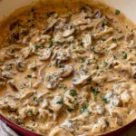 Mushroom Stroganoff