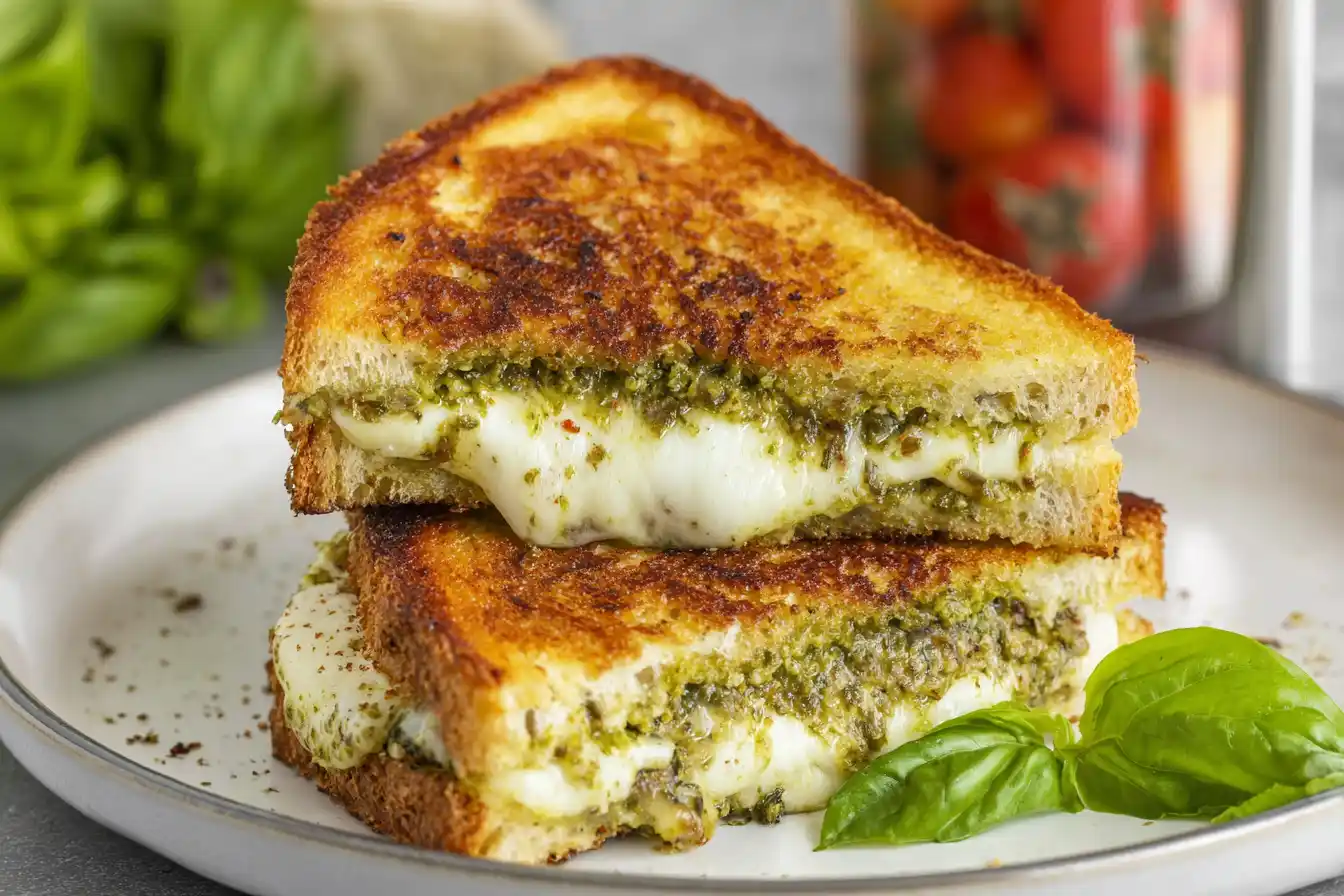 Pesto Grilled Cheese