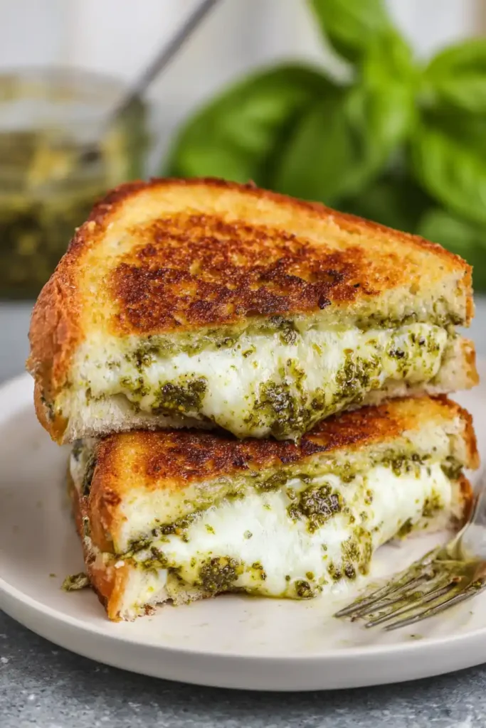 Pesto Grilled Cheese