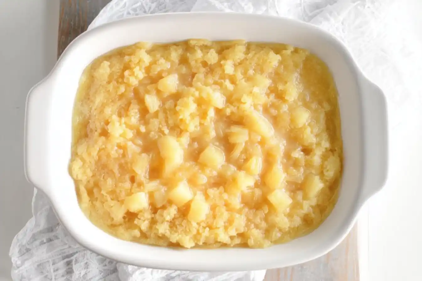 Pineapple Cobbler