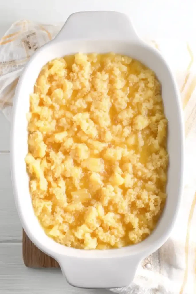 Pineapple Cobbler