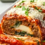 Stuffed Italian Meatloaf