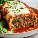 Stuffed Italian Meatloaf