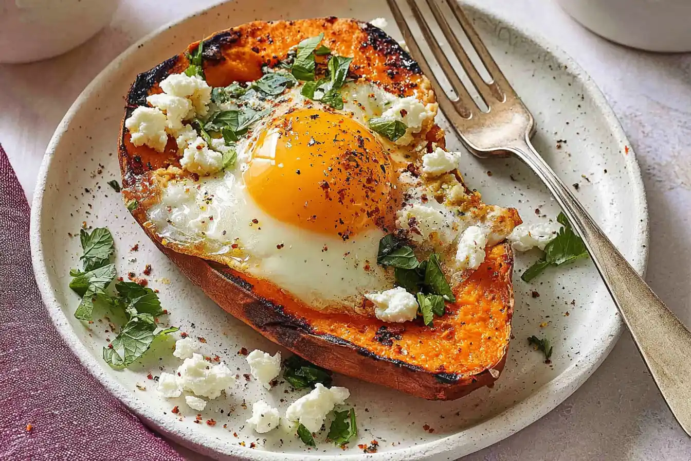 Sweet Potato Breakfast with Eggs