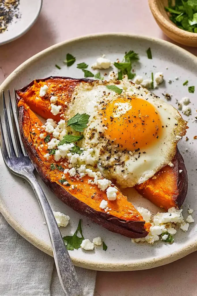 Sweet Potato Breakfast with Eggs