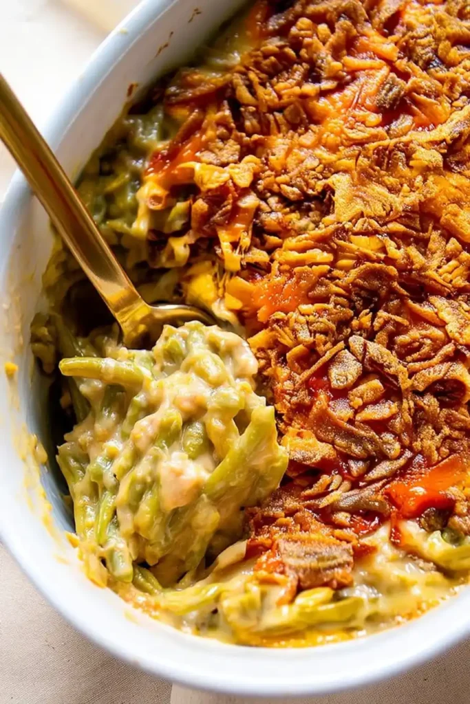 Cheesy Green Bean Casserole