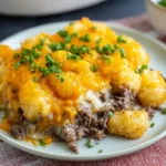 Slow Cooker Tater Tot Casserole