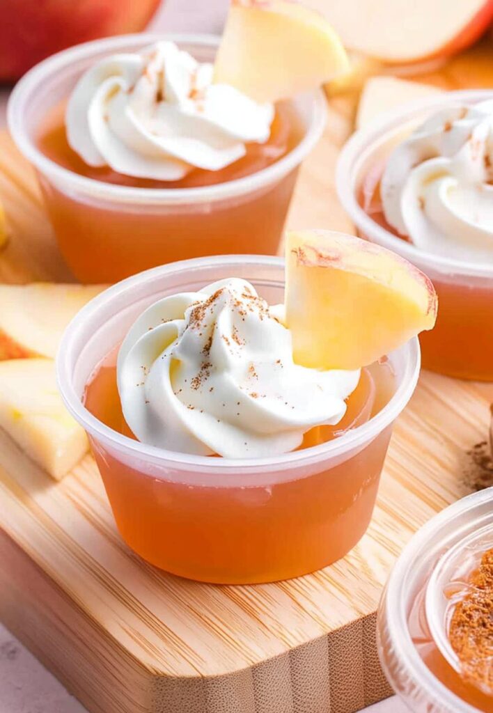 Apple Pie Jello Shots