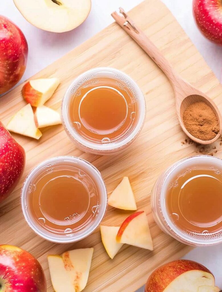 Apple Pie Jello Shots