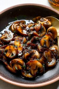 5 Ingredient Marsala Mushrooms