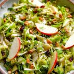 Shaved Brussels and Pear Salad