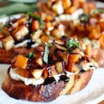 Butternut Squash Apple Bruschetta