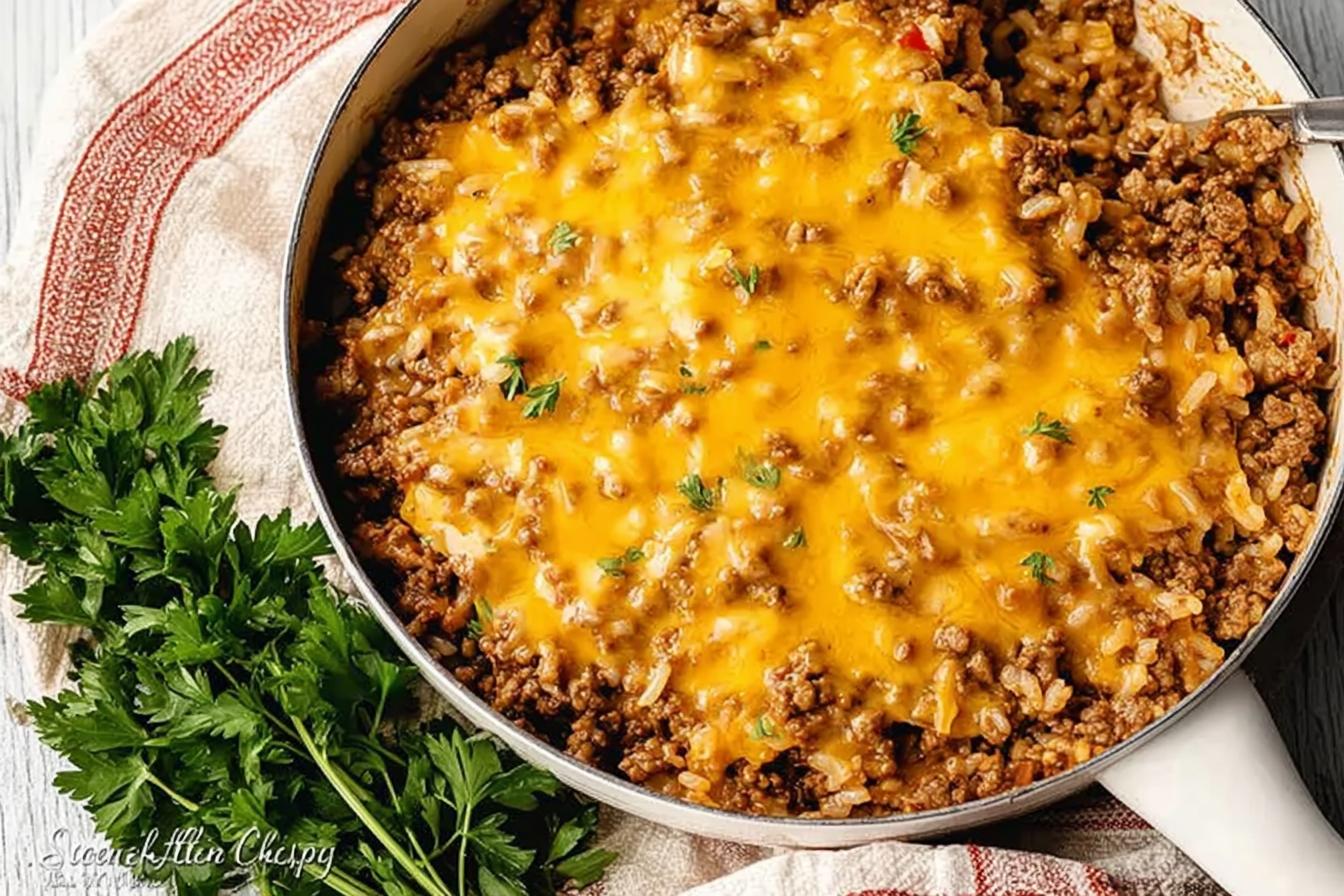 Hamburger Rice Casserole
