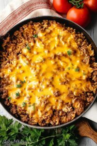 Hamburger Rice Casserole