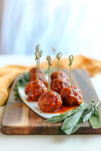 Homemade Pumpkin Turkey Meatballs