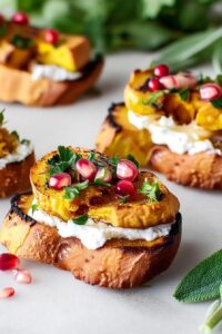 Acorn Squash Crostini