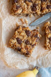 Banana Oatmeal Bars