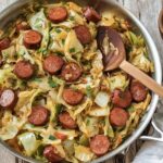 Kielbasa and Cabbage Skillet