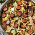 Kielbasa and Cabbage Skillet