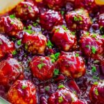 Cranberry Meatballs