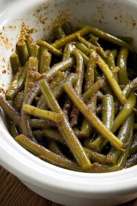 Slow Cooker Green Beans