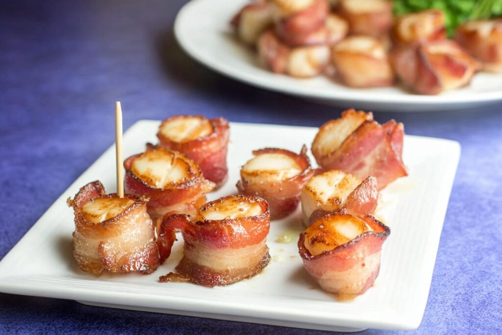 Bacon Wrapped Scallops