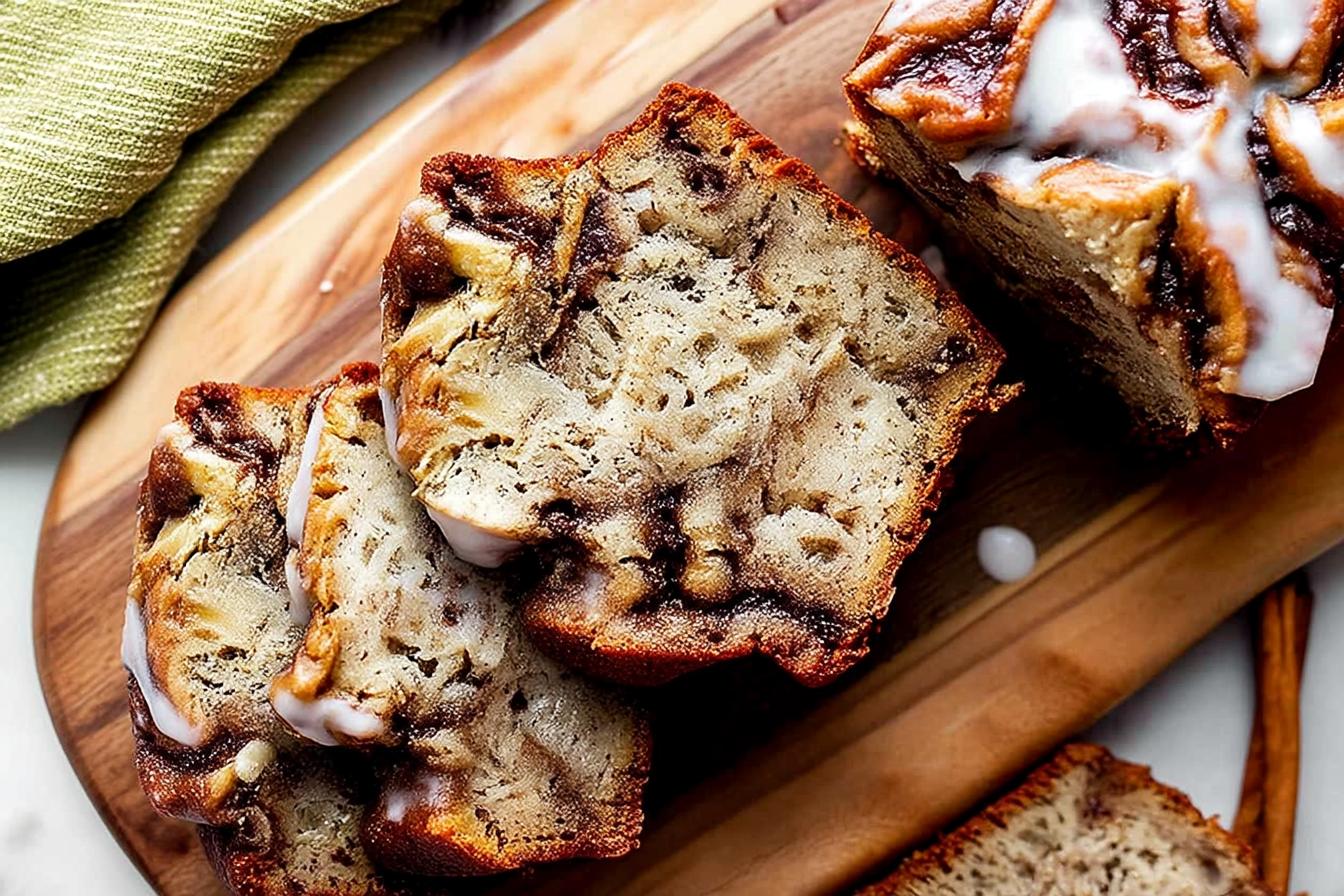 Cinnamon Swirl Banana Bread