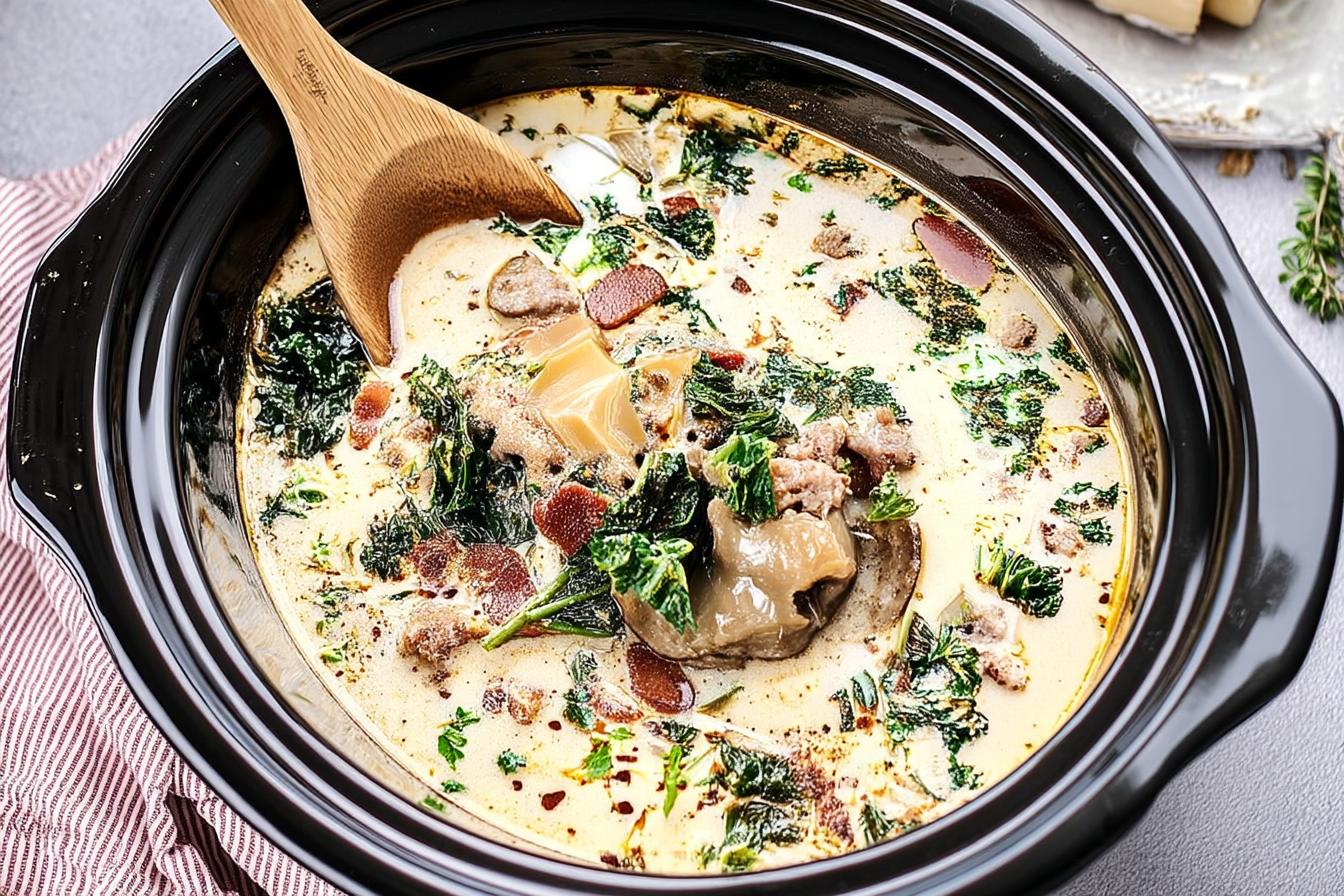 Crockpot Zuppa Toscana