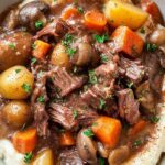 Crockpot Beef Bourguignon