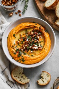 Pumpkin Whipped Feta Dip